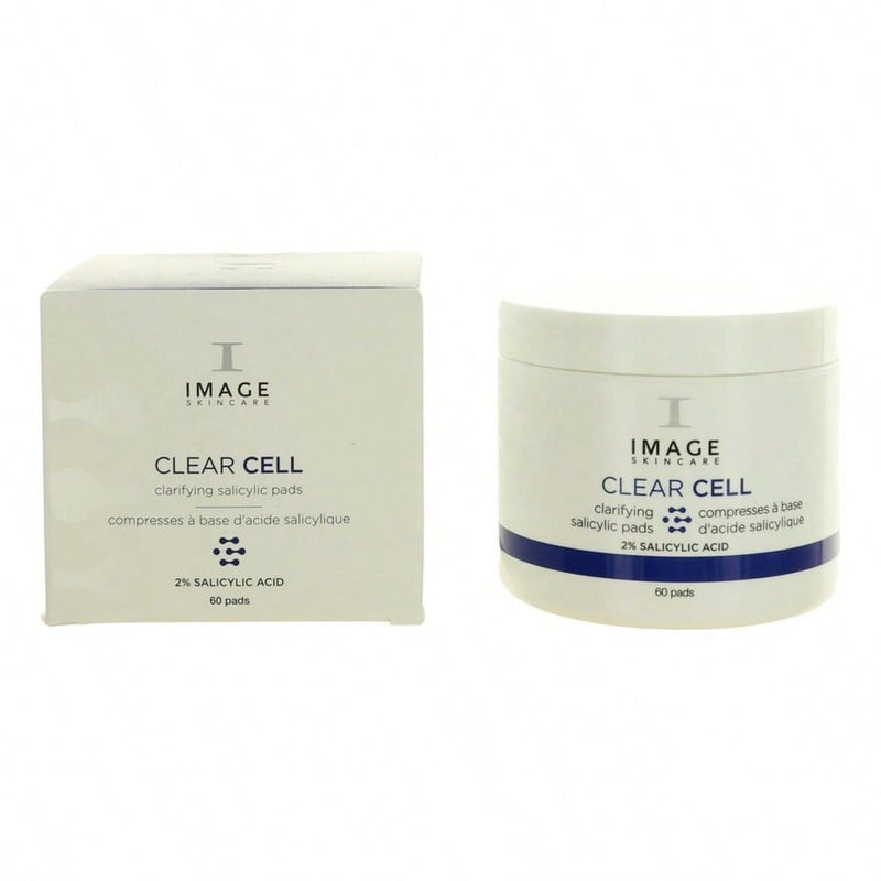 Clear Cell Clarifying Salicylic Pads by Image for Unisex - 60 Pc Pads