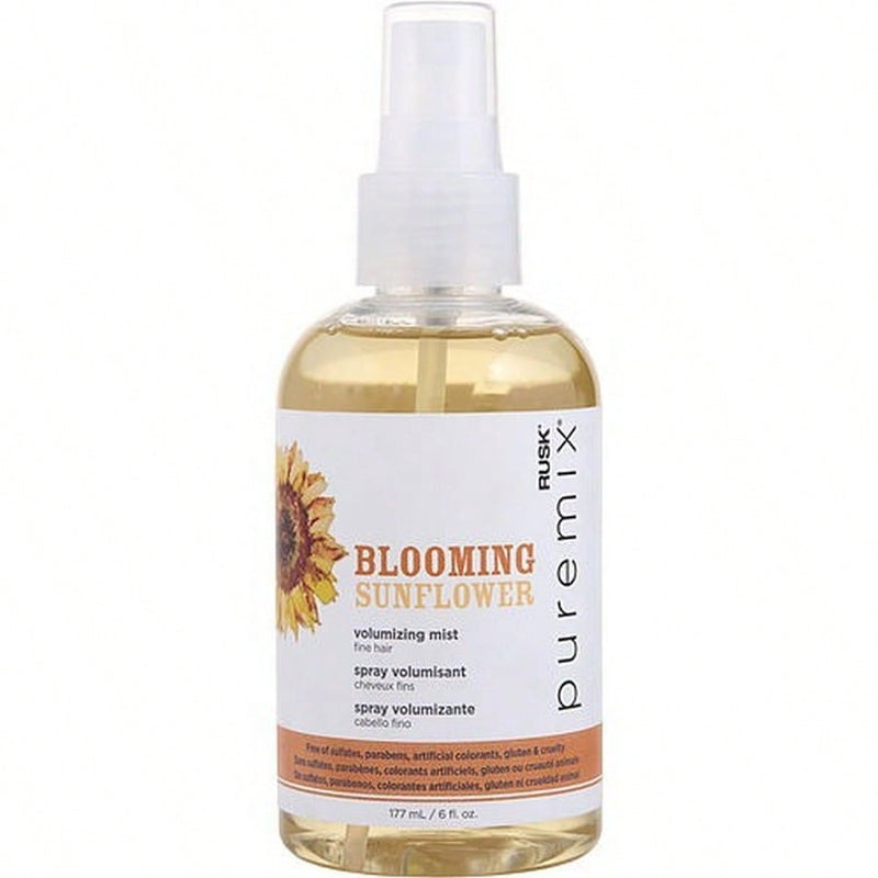 Puremix Blooming Sunflower Volumizing Mist - Fine Hair by Rusk for Unisex - 6 oz Hair Mist