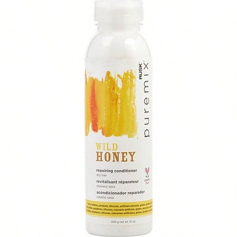 Puremix Wild Honey Repairing Conditioner - Dry Hair by Rusk for Unisex - 12 oz Conditioner