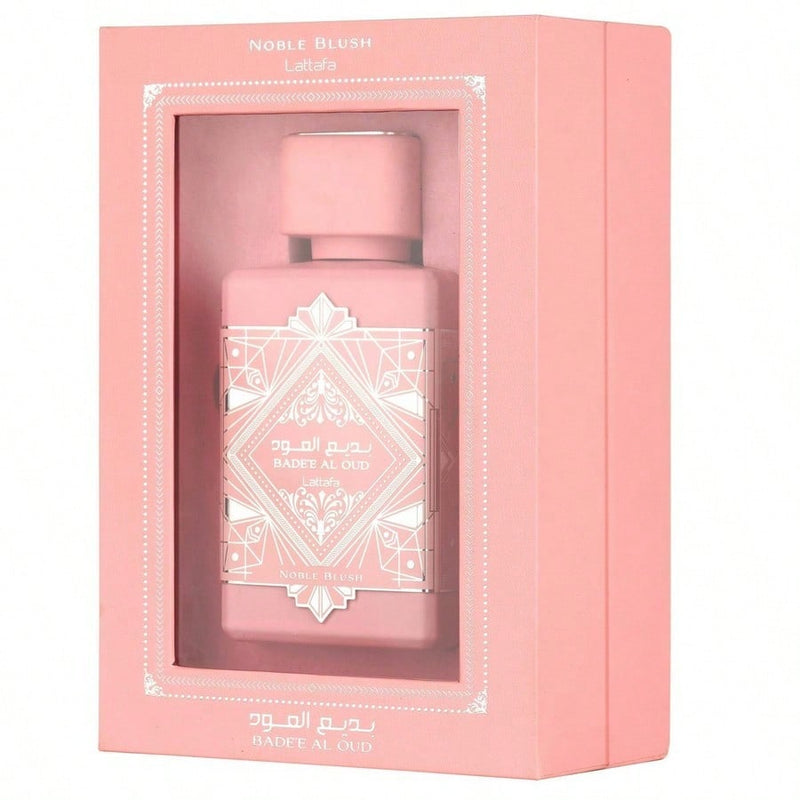 Badee Al Oud Collection - Noble Blush By Lattafa For Women - 3.4 Oz Edp Spray