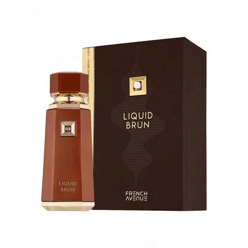 French Avenue - Liquid Brun By Fragrance World For Men - 3.4 Oz Edp Spray