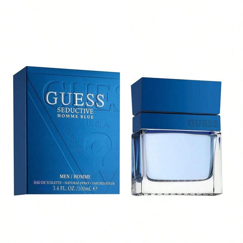 Guess Seductive Homme Blue by Guess Men Eau De Toilette Spray 3.4 oz