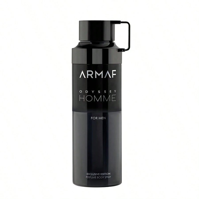 Odyssey - Homme Black by Armaf for Men - 6.8 oz Body Spray