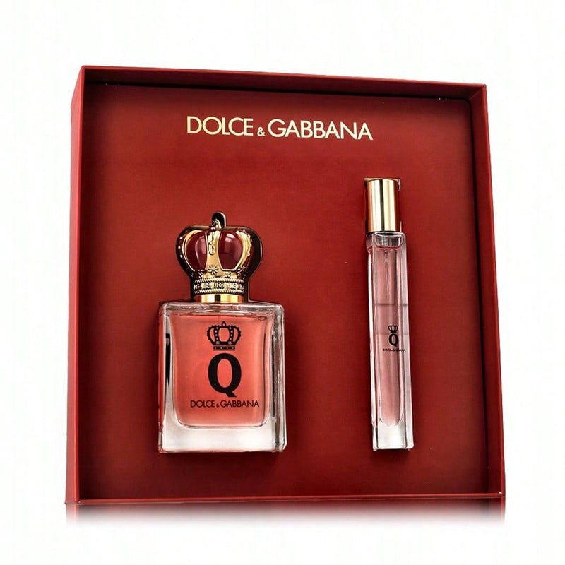 Q by Dolce and Gabbana for Women - 2 Pc Gift Set 1.7oz EDP Spray, 0.33oz EDP Spray (Mini)
