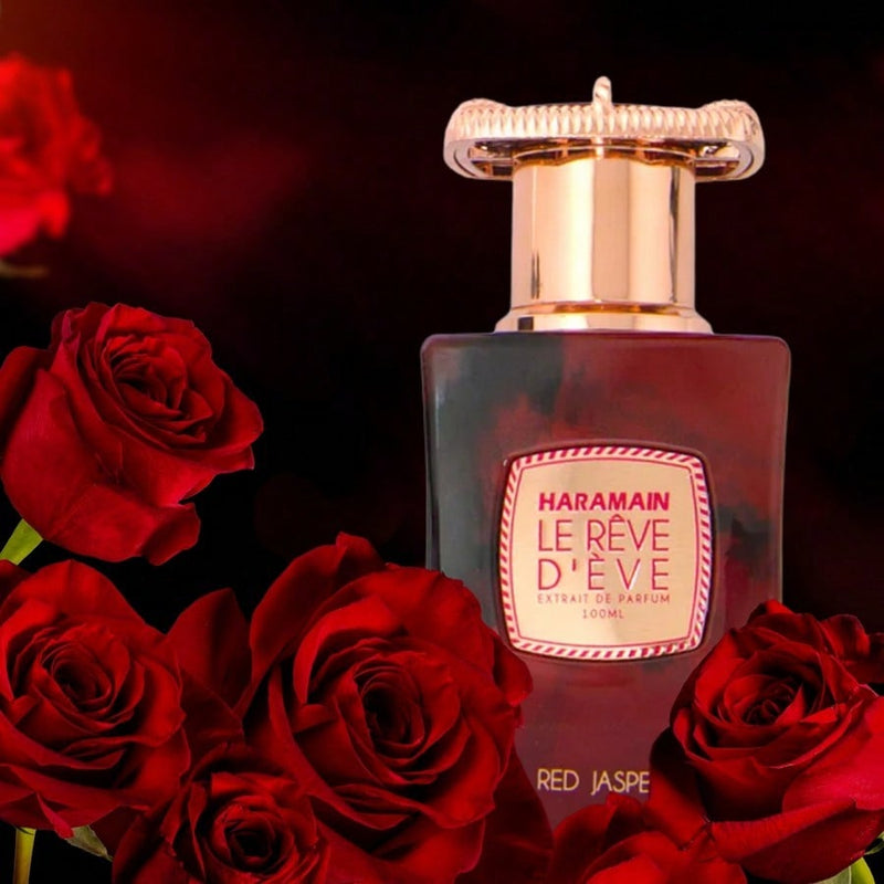 Le Reve Deve - Red Jasper By Al Haramain For Women - 3.33 Oz Extrait De Parfum Spray