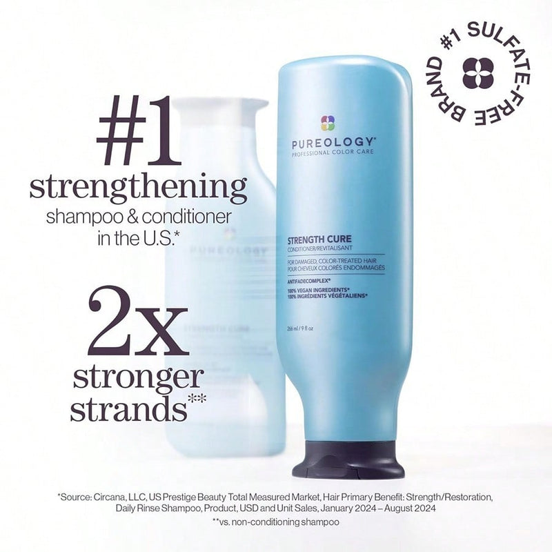 Strength Cure Conditioner by Pureology for Unisex - 9 oz Conditioner