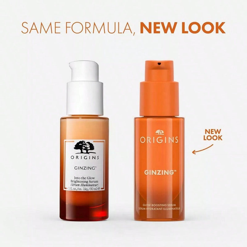 Ginzing Glow Boosting Serum by Origins for Unisex - 1 oz Serum