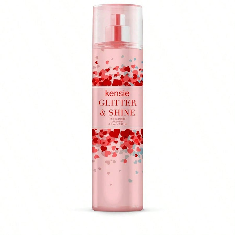 Kensie Glitter & Shine by Kensie, 8 oz Body Mist for Women