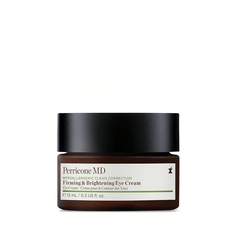 Hypoallergenic Clean Correction Firming and Brightening Eye Cream by Perricone MD for Unisex - 0.5 oz Cream