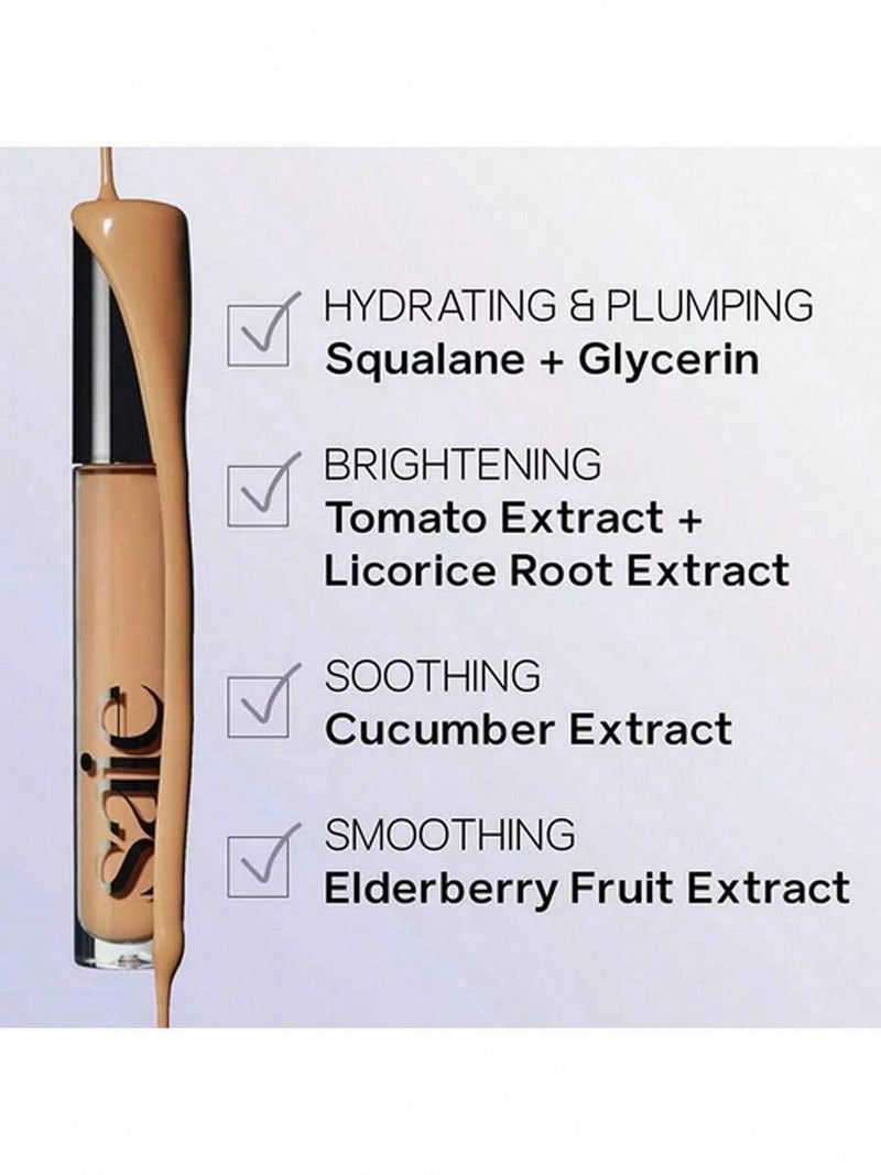 Saie Hydrabeam by Saie, .2 oz Brightening & Hydrating Under Eye Concealer- HB Five