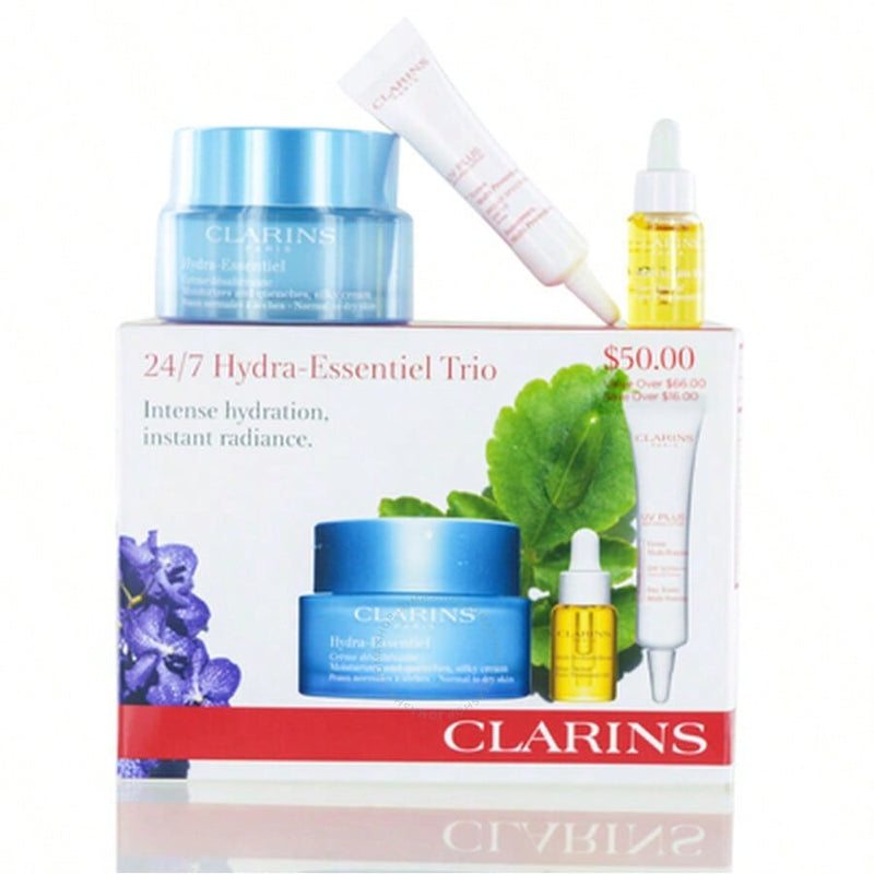 Clarins/Hydra-Essentiel 24/7 Trio Sl.Damaged Set