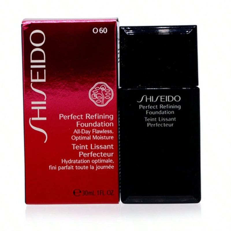 Shiseido/Perfect Refining  Foundation (O60) Natural Deep Ochre 1.0 Oz (30 Ml)