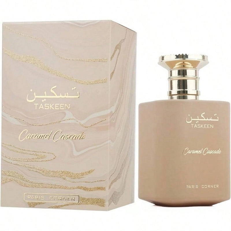 Taskeen - Caramel Cascade by Paris Corner for Unisex - 3.4 oz EDP Spray