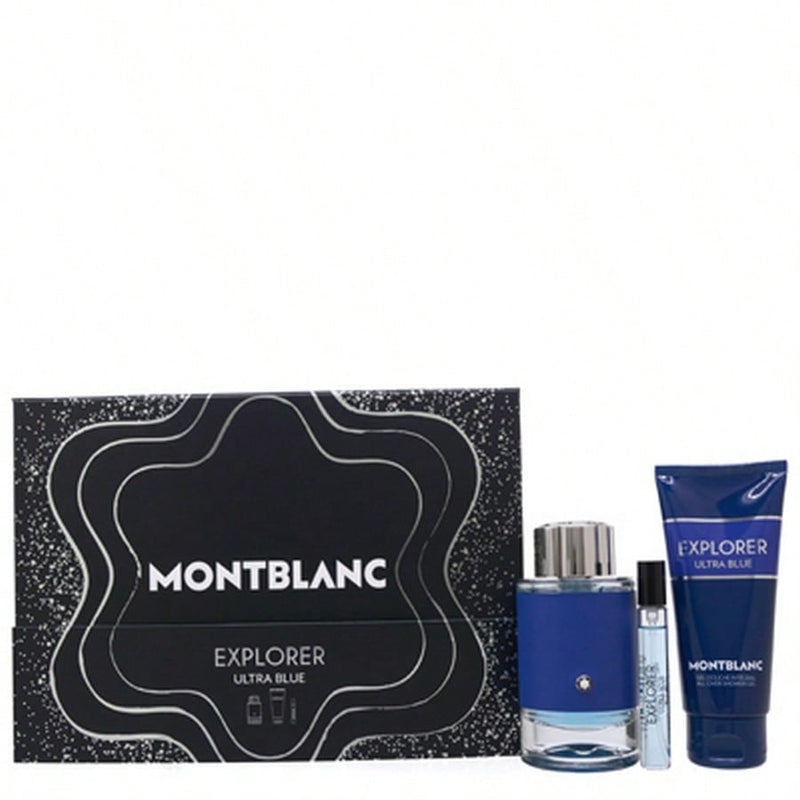 Explorer Ultra Blue/Mont Blanc 3 Pc Set Men