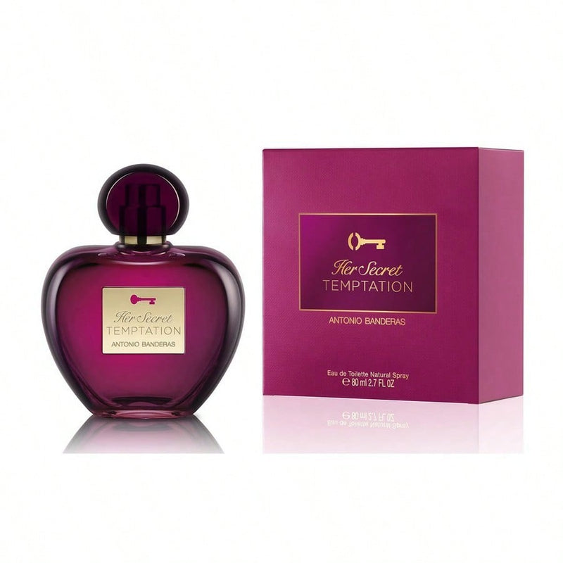 Her Secret Temptation by Antonio Banderas Women Eau De Toilette Spray 2.7 oz