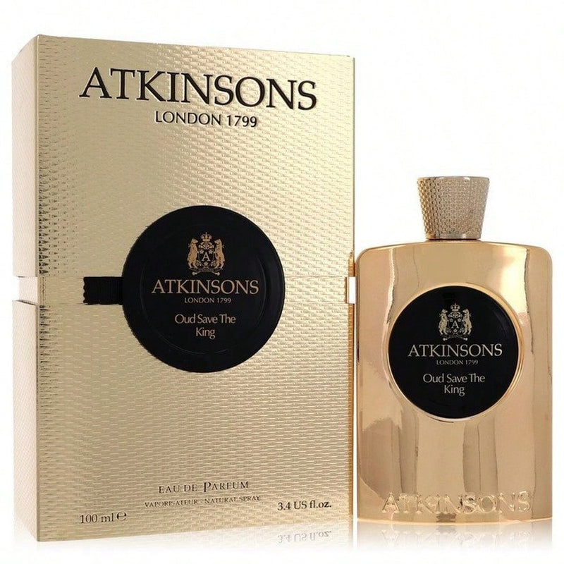 Oud Save The King by Atkinsons Men Eau De Parfum Spray 3.3 oz