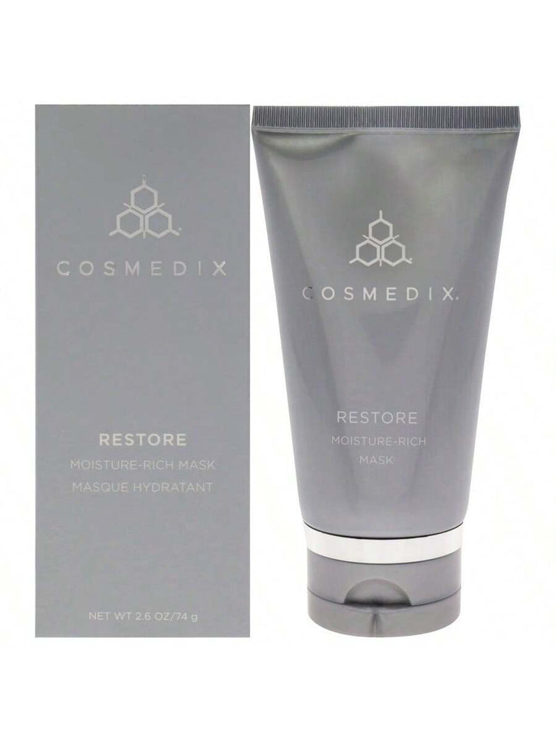 Moisture-Rich Restore Mask by Cosmedix for Unisex - 2.6 oz Mask