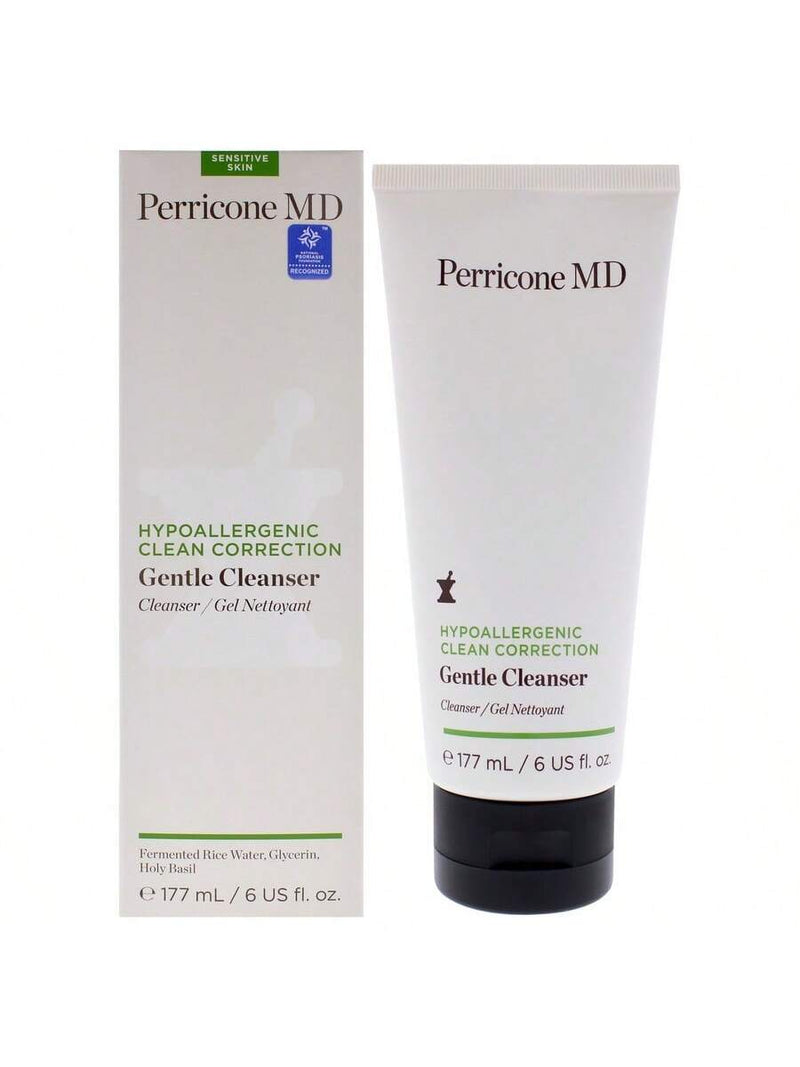Hypoallergenic Clean Correction Gentle Cleanser by Perricone MD for Unisex - 6 oz Cleanser