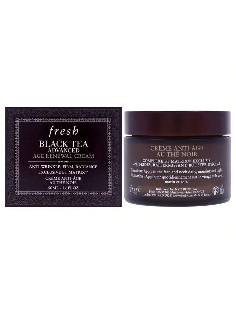 Black Tea Advanced Age Renewal Cream by Fresh for Women - 1.7 oz Cream
