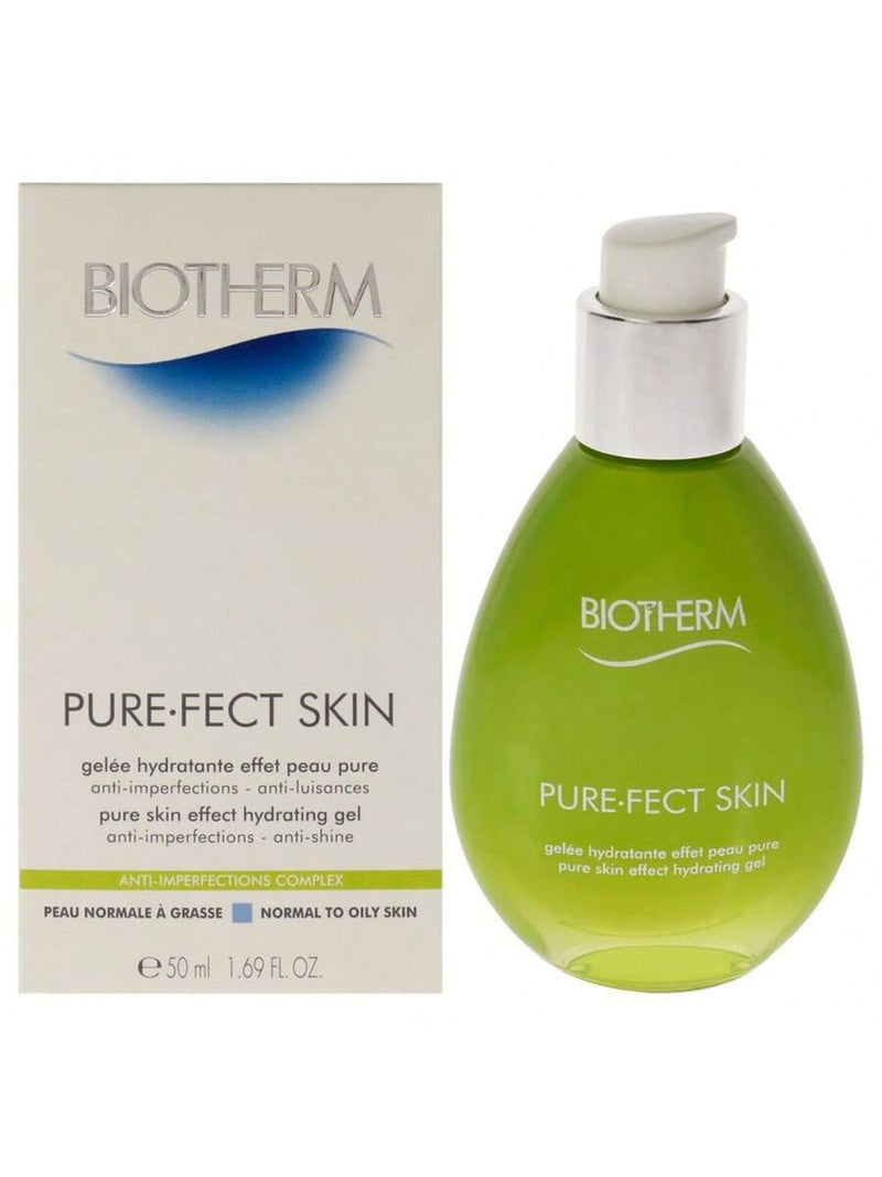 Pure-Fect Skin Pure Skin Effect Hydrating Gel - Normal to Oily Skin by Biotherm for Unisex - 1.69 oz Gel