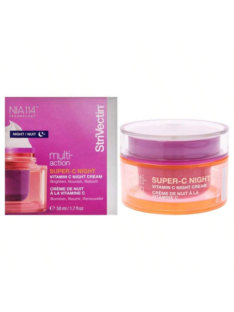 Super-C Night Vitamin C Night Cream by Strivectin for Women - 1.7 oz Cream