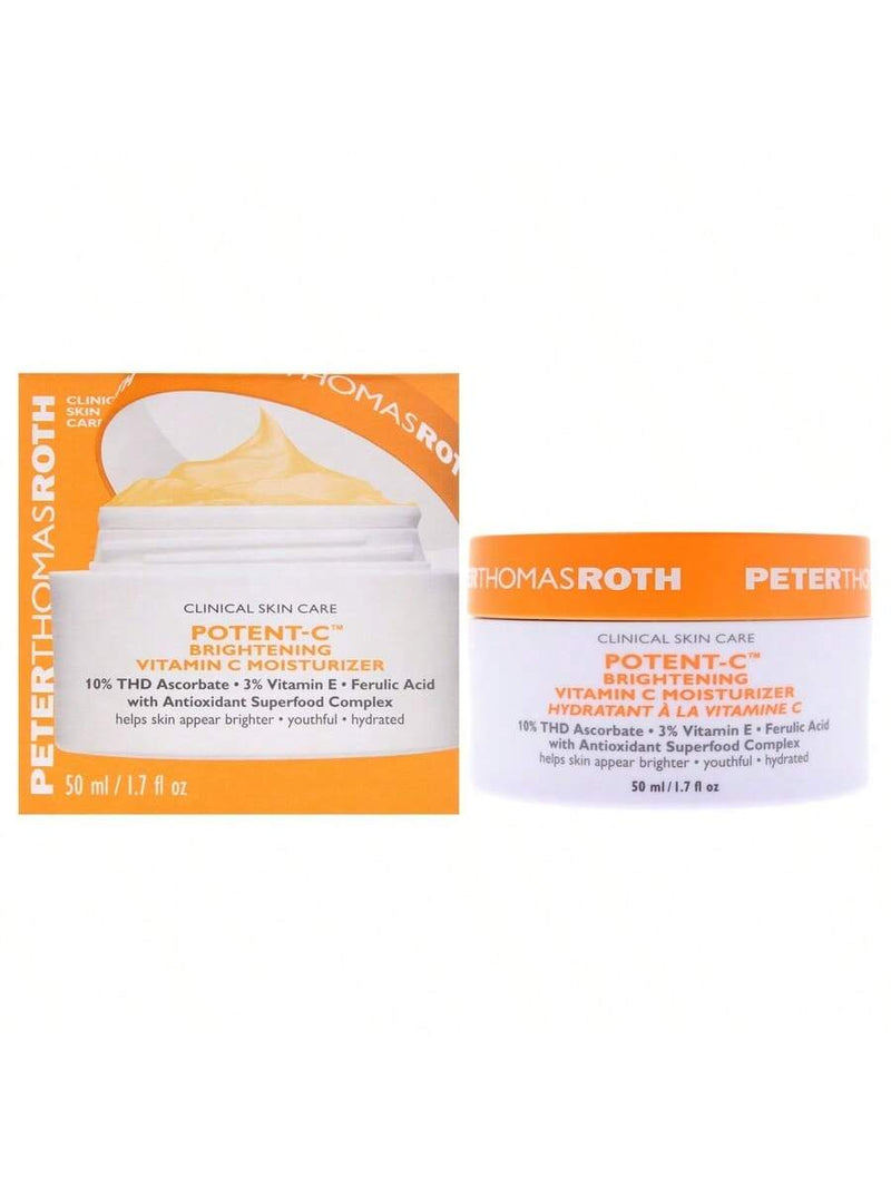 Potent-C Brightening Vitamin C Moisturizer by Peter Thomas Roth for Unisex - 1.7 oz Moisturizer