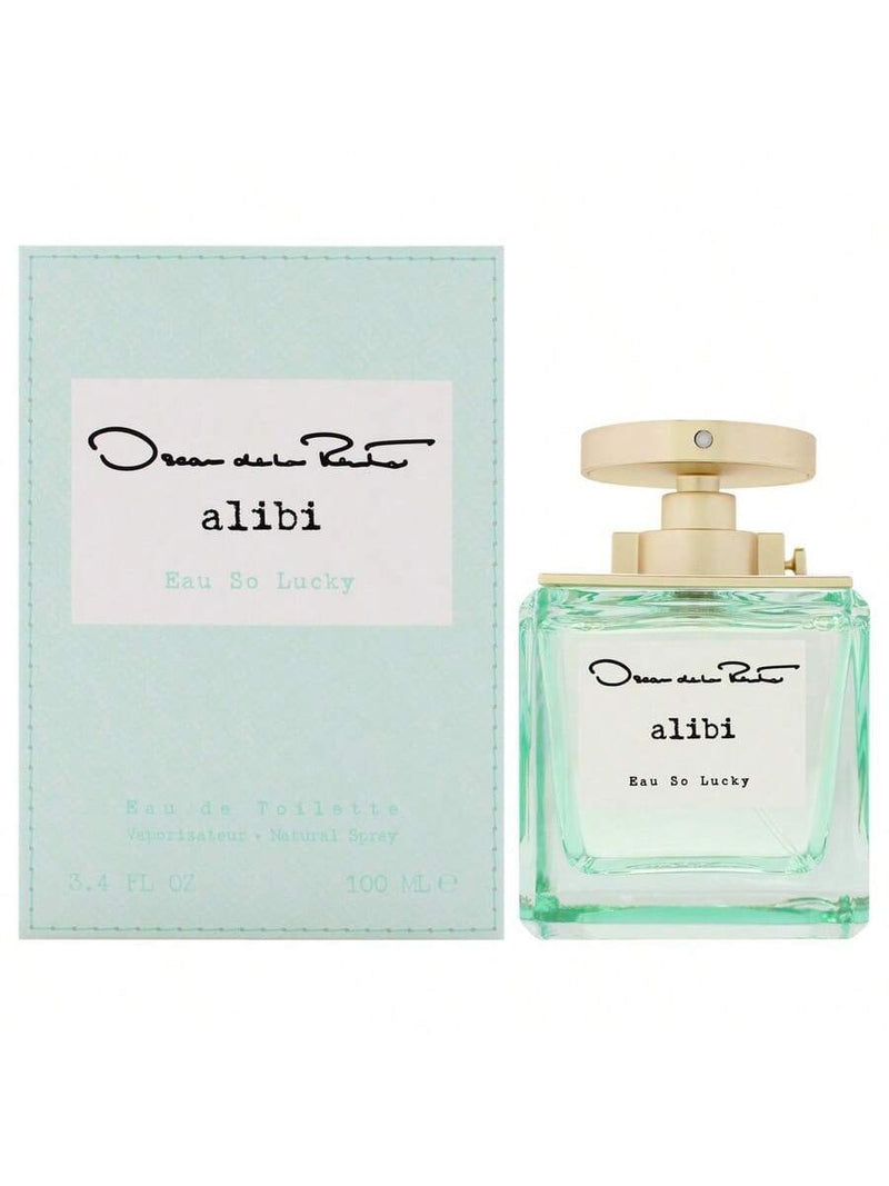 Alibi Eau So Lucky by Oscar De La Renta for Women - 3.4 oz EDT Spray