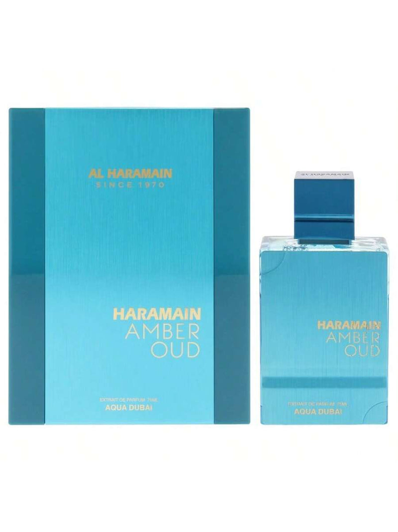 Amber Oud - Aqua Dubai Edition By Al Haramain For Unisex - 2.5 Oz Extrait De Parfum Spray