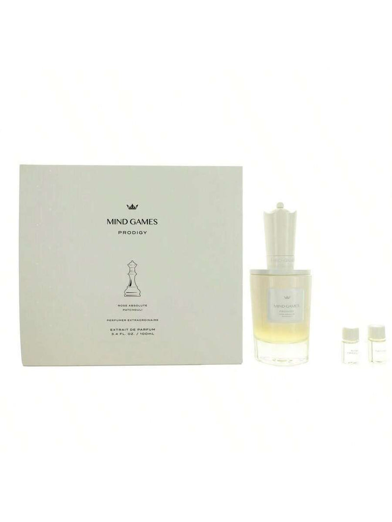 Rose Absolute Patchouli by Mind Games, 3.4oz Extrait de Parfum Spray for Unisex