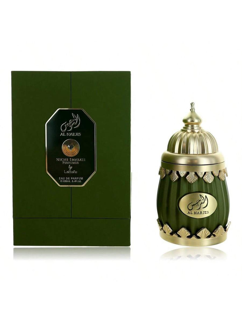 Niche Emarati Al Narjis By Lattafa Eau De Parfum Spray (Unisex) 3.4 Oz