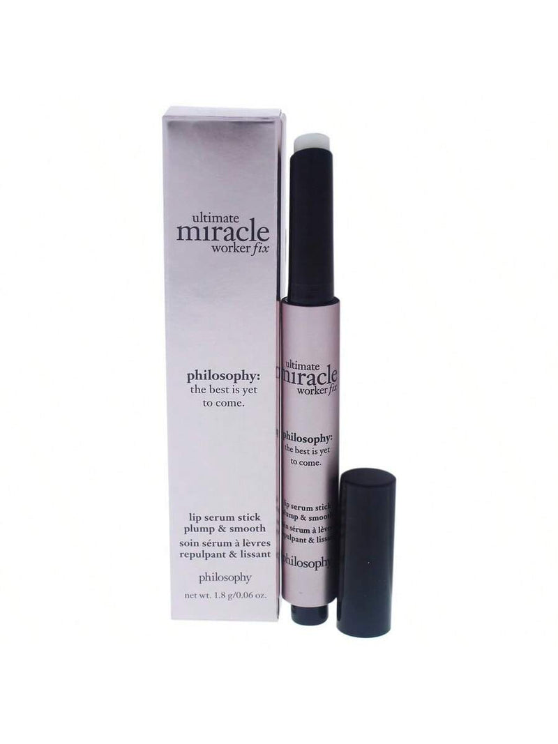 Ultimate Miracle Worker Fix Lip Serum Stick by Philosophy for Women - 0.06 oz Serum
