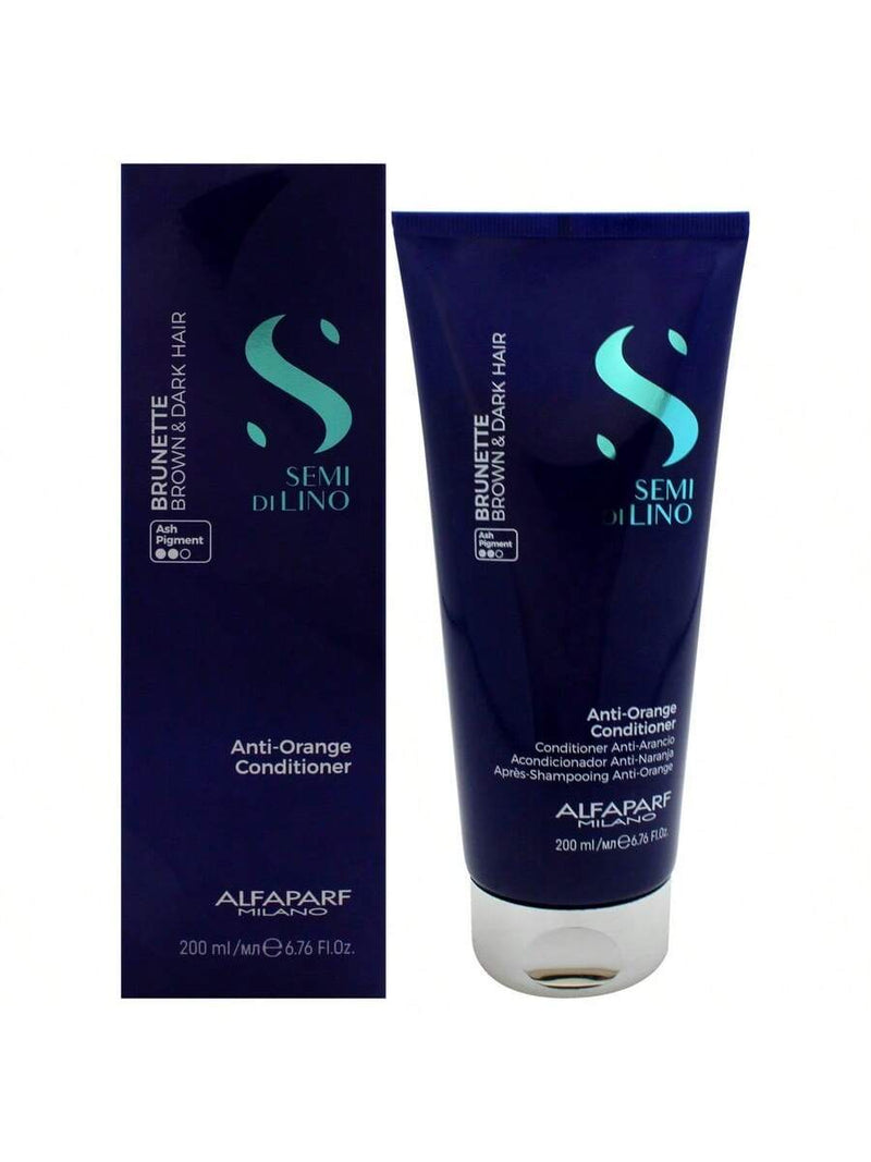 Semi Di Lino Brunette Anti-Orange Conditioner by Alfaparf Milano for Unisex - 6.7 oz Conditioner