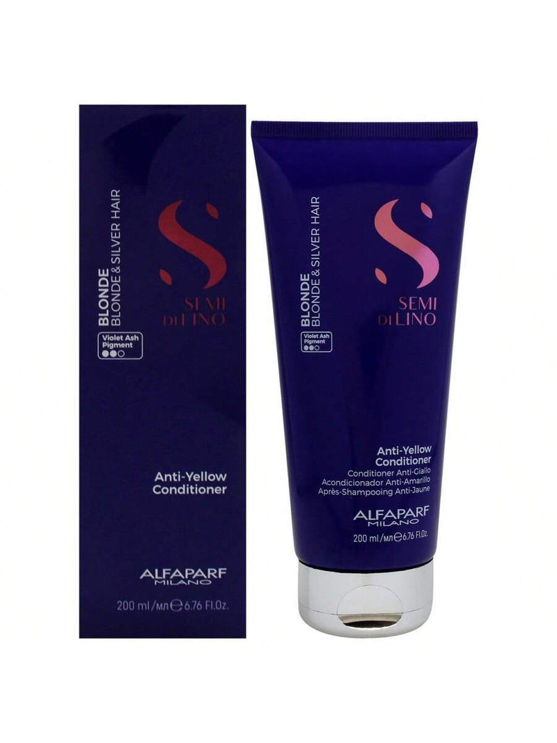 Semi Di Lino Blonde Anti-Yellow Conditioner by Alfaparf Milano for Unisex - 6.7 oz Conditioner