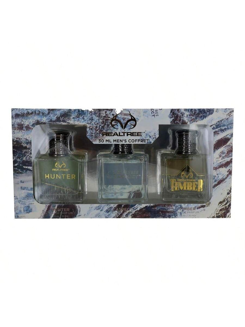 Realtree by Realtree, 3 Piece Coffret Gift Set for Men