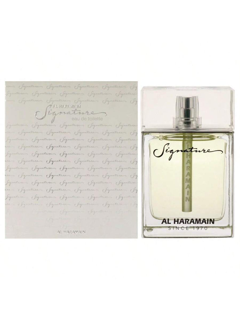 Signature By Al Haramain For Men - 3.33 Oz Edt Spray