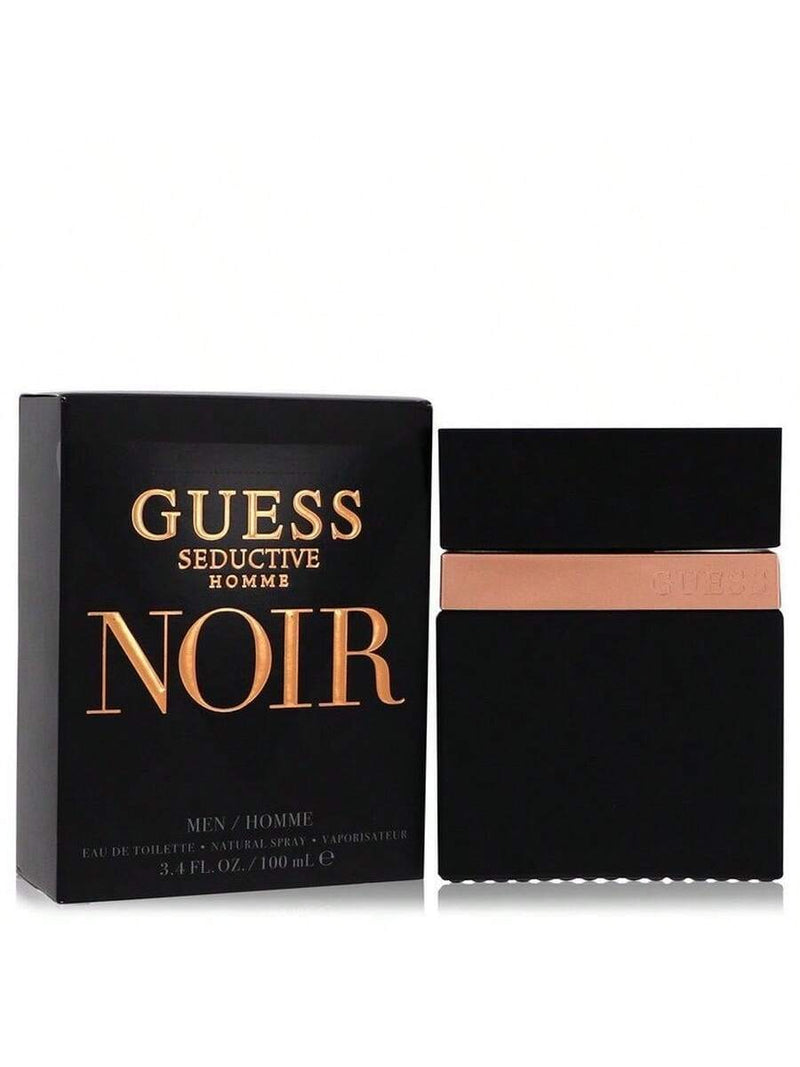 Guess Seductive Homme Noir by Guess Men Eau De Toilette Spray 3.4 oz