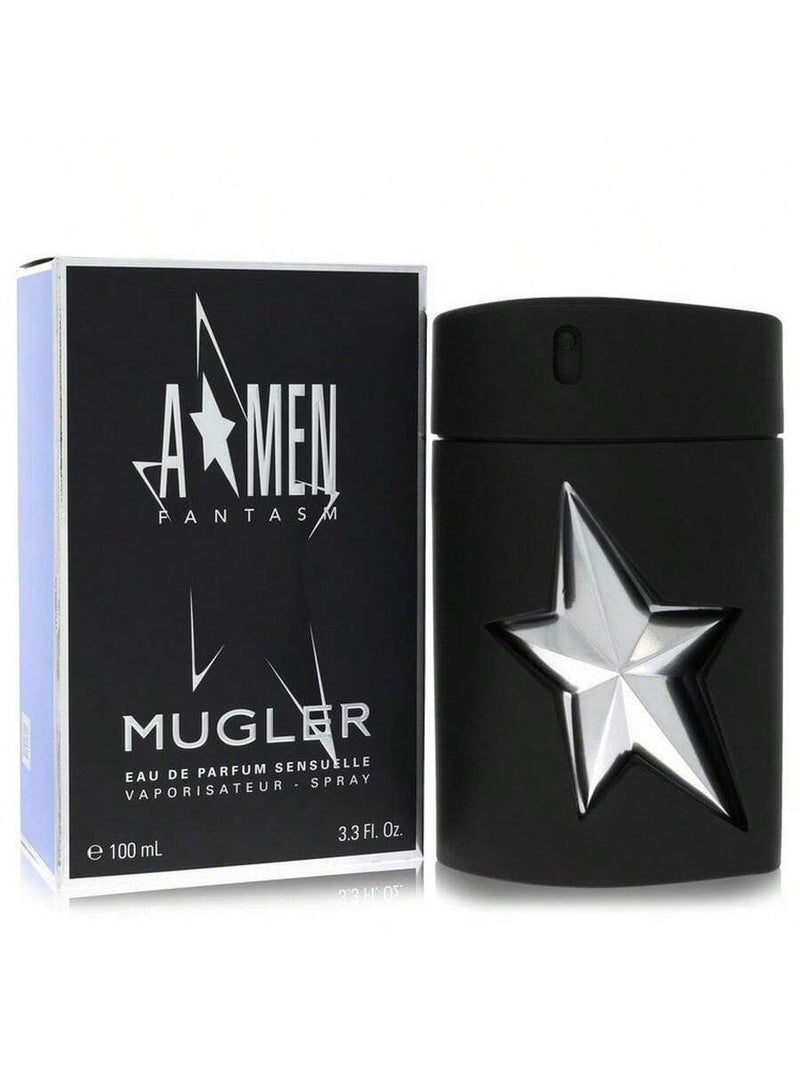 Angel Fantasm Sensuelle Rubber Flask by Thierry Mugler for Men - 3.3 oz EDP Spray
