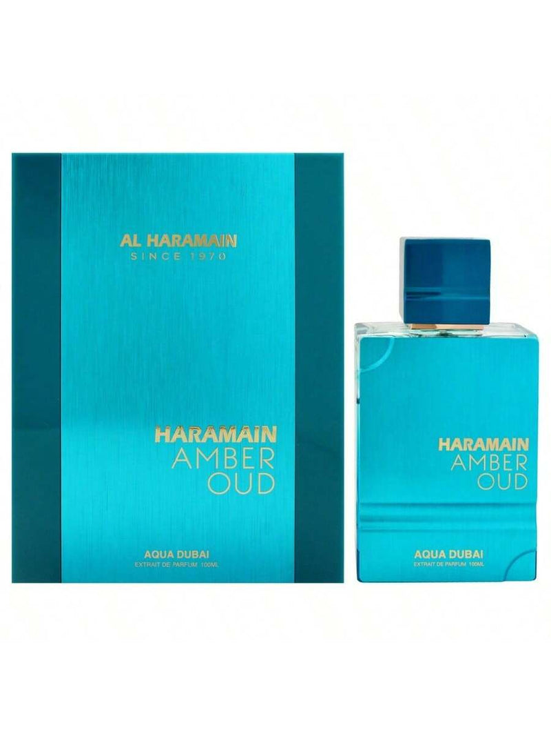 Amber Oud - Aqua Dubai Edition By Al Haramain For Unisex - 3.33 Oz Extrait De Parfum Spray