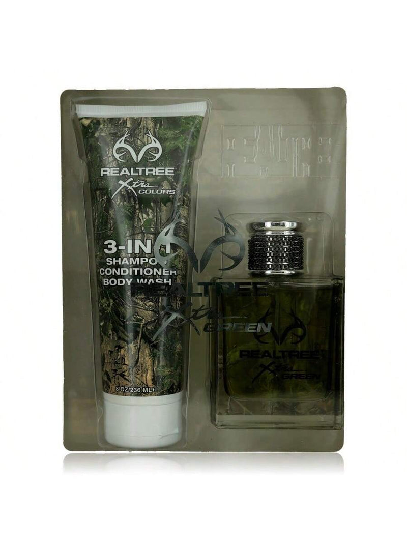 Xtra Colors by Realtree, 2 Piece Gift Set for Men