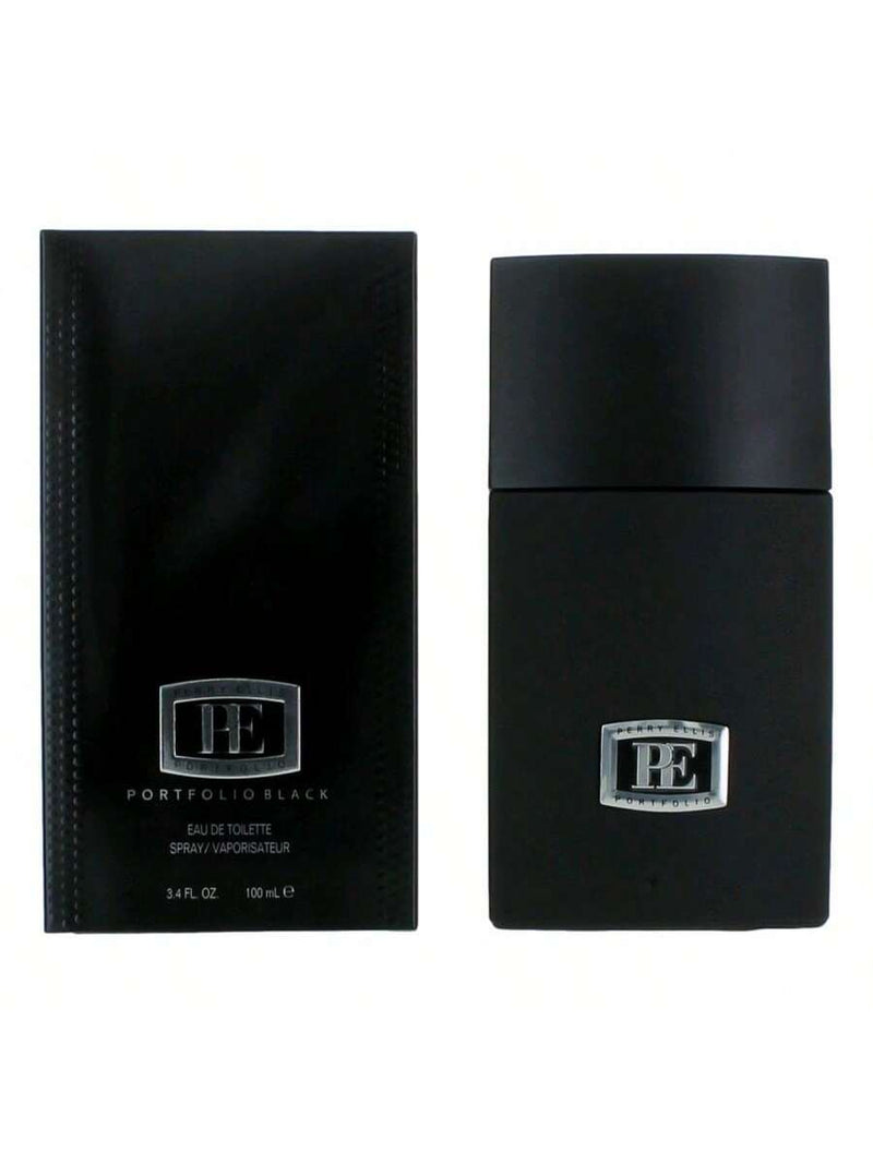 Portfolio Black by Perry Ellis, 3.4 oz EDT Spray for Men