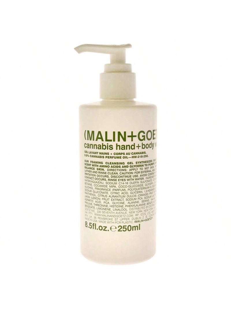 Cannabis Hand and Body Wash by Malin + Goetz for Unisex - 8.5 oz Body Wash