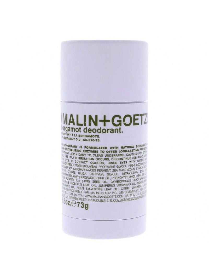 Bergamot Deodorant by Malin + Goetz for Unisex - 2.6 oz Deodorant Stick