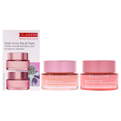 Clarins Multi-Active Partners Kit Unisex Gift Set