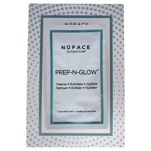 Nuface Prep-N-Glow Textured Cleansing Cloth Women's Gift Set