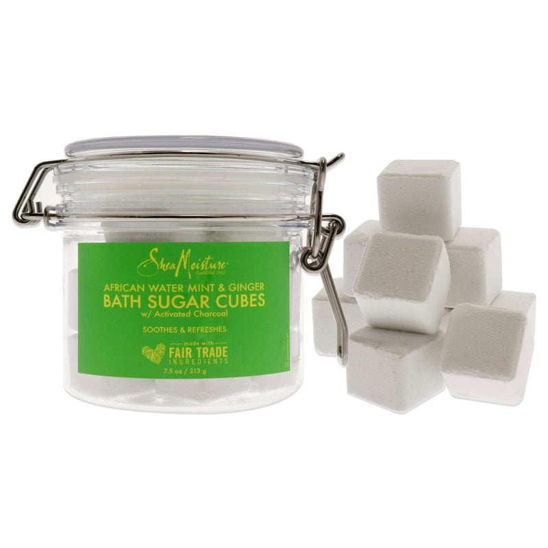 Shea Moisture African Water Mint And Ginger Bath Sugar Cubes