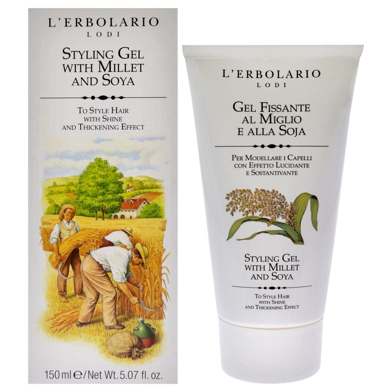 Lerbolario Styling Gel Millet And Soya