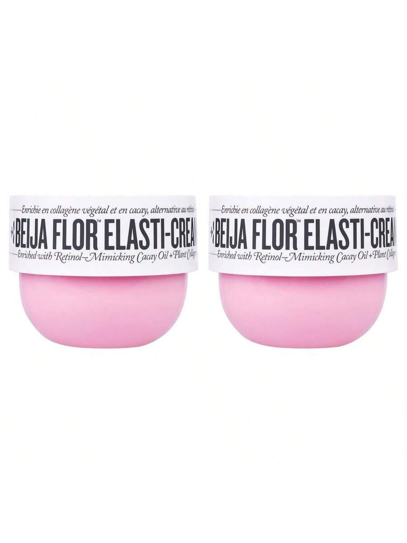 Beija Flor Elasti-Cream by Sol de Janeiro for Unisex - 2.5 oz Cream - Pack of 2