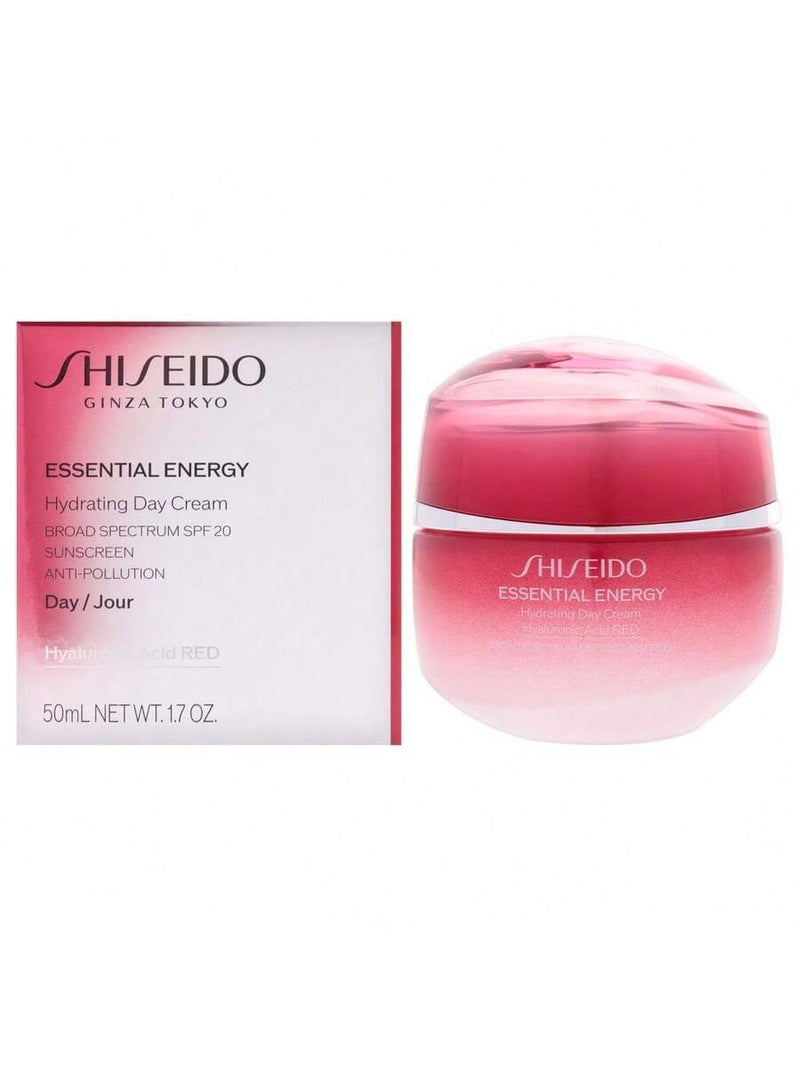Essential Energy Hydrating Day Cream SPF 20 by Shiseido for Women - 1.7 oz Cream