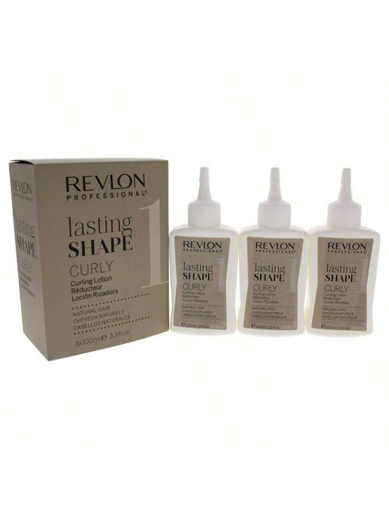 Lasting Shape Curly Natural Hair Lotion - 1 by Revlon for Unisex - 3 x 3.3 oz Lotion