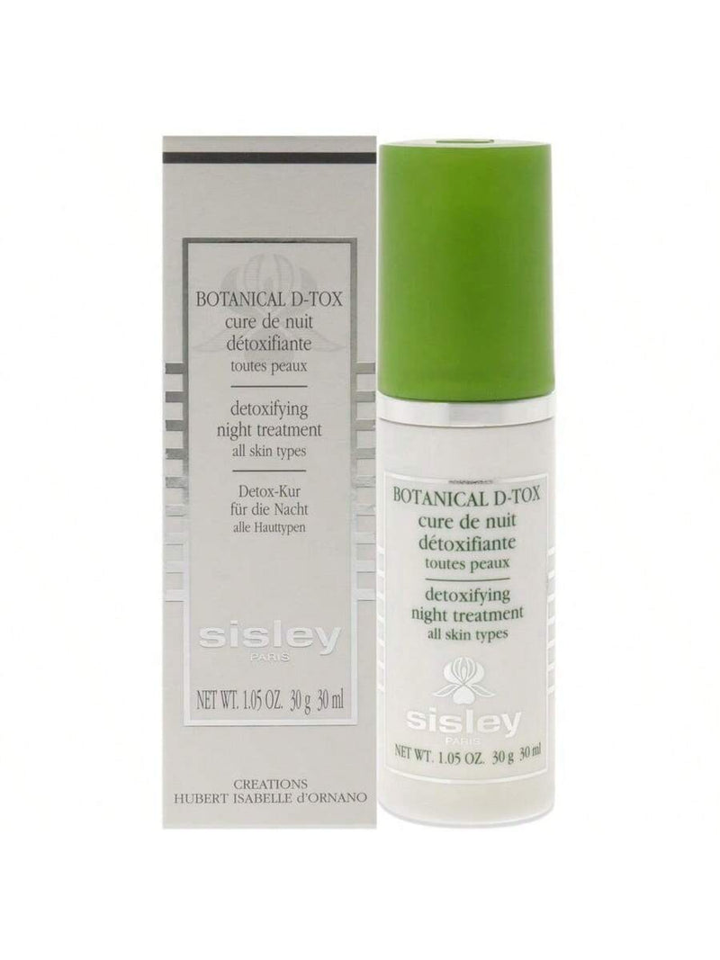 Botanical D-Tox Detoxifying Night Treatment by Sisley for Unisex - 1.05 oz Treatment